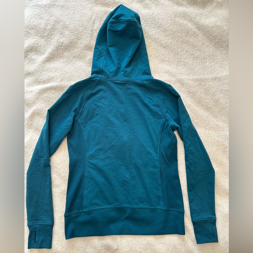 CRZ YOGA Teal Zip-Up Hoodie - Picture 3 of 7